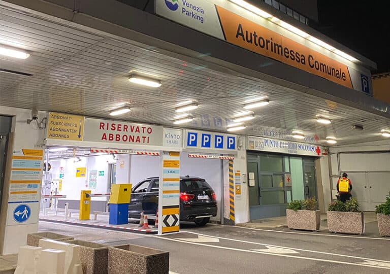 Venice Parking Piazzale Roma Book and Buy your car park with a Tap.